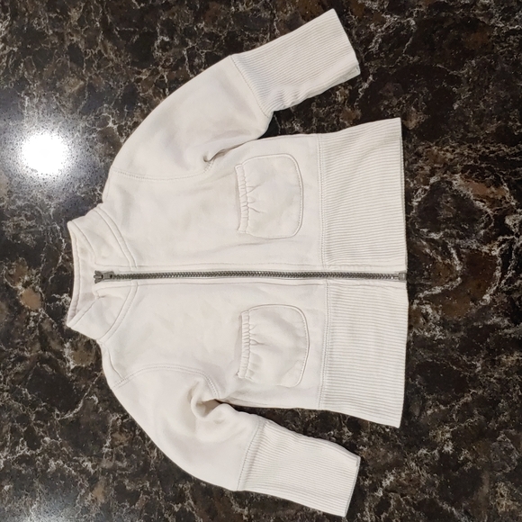 Old Navy Other - GUC Old Navy Size 2t Toddler Girls Jacket, White